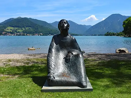 Skulptur an der Seepromenade